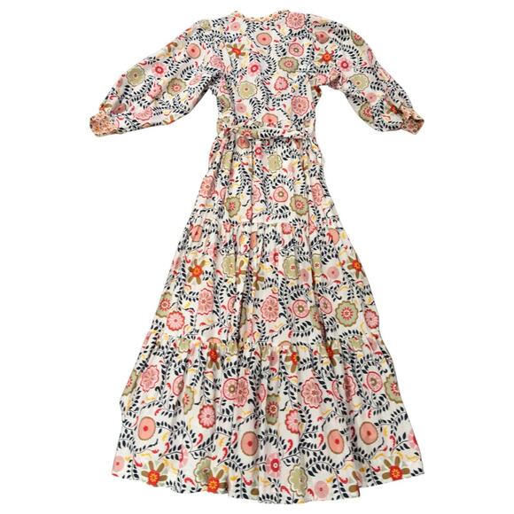 Boden Ava Tiered Maxi Dress Size 4 - Picture 4 of 11